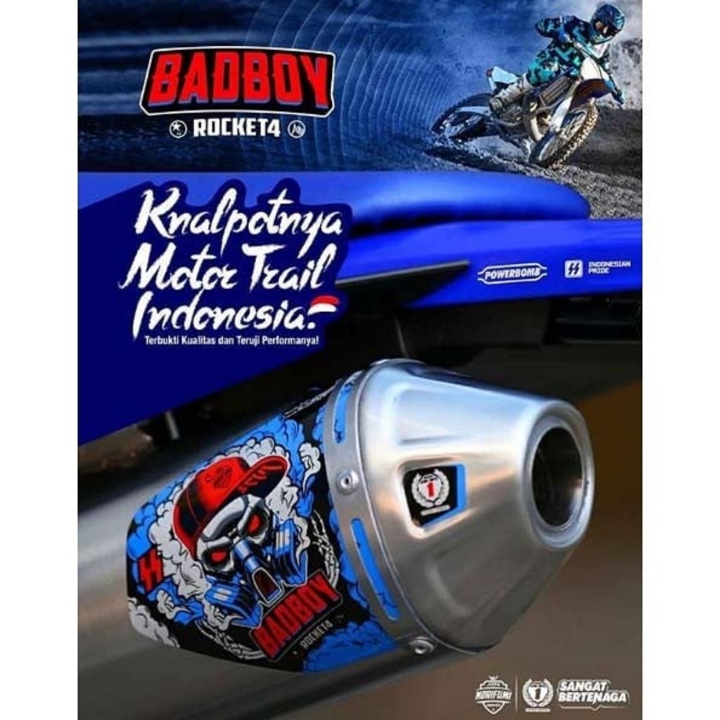 KNALPOT NORIFUMI BADBOY PNP KLX CRF WR155