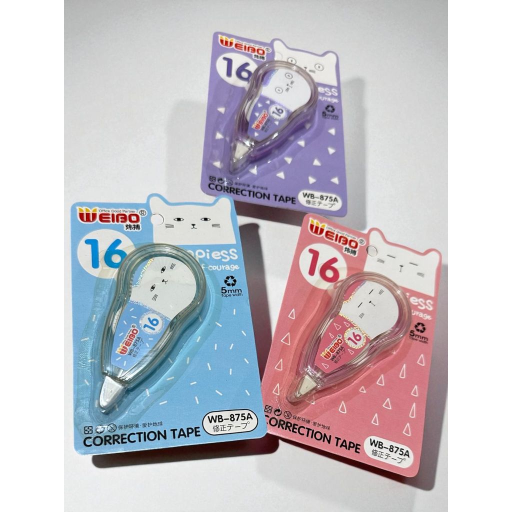 

Tip-Ex Roll Correction 4 Meter/ Penghapus Tip-Ex / Correction Tape / Tipe X Roll Murah / Tipex Kertas Roll Code 02