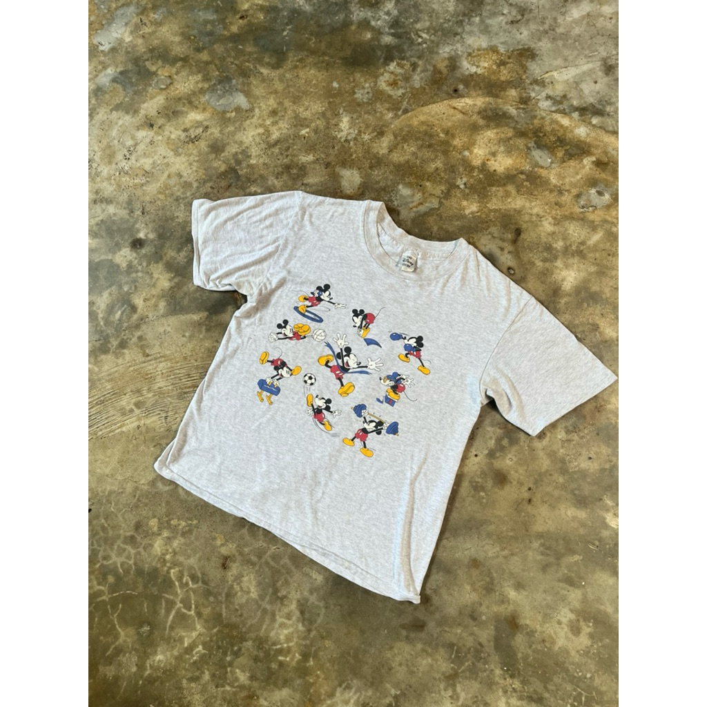 kaos vintage disney mickie second