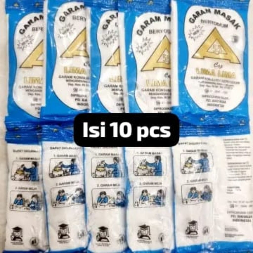 

PROMO GAREM DAPUR ISI 10PCS HANYA 6000an