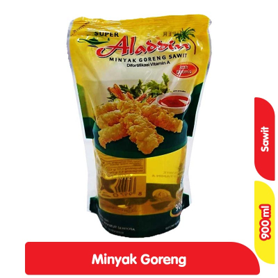 

Minyak Goreng Aladdin Sawit Pouch 900 ml