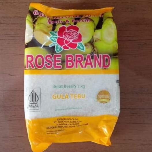 

Gula Pasir Rose Brand 1 Kg Gula Tebu Rosebrand