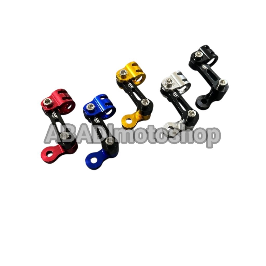 BREKET SELANG REM ZJ425 CNC KLEMAN SELANG REM UNIVERSAL MIO/BEAT/SCOOPY/VARIO/SUPRA/NMAX/JUPITER/VEG