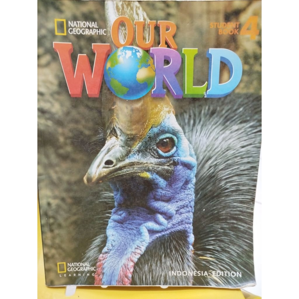 Buku Bahasa Inggris Kelas 4SD kelas IV Bekas Pakai Original Student Book 4 Our World Indonesia Editi