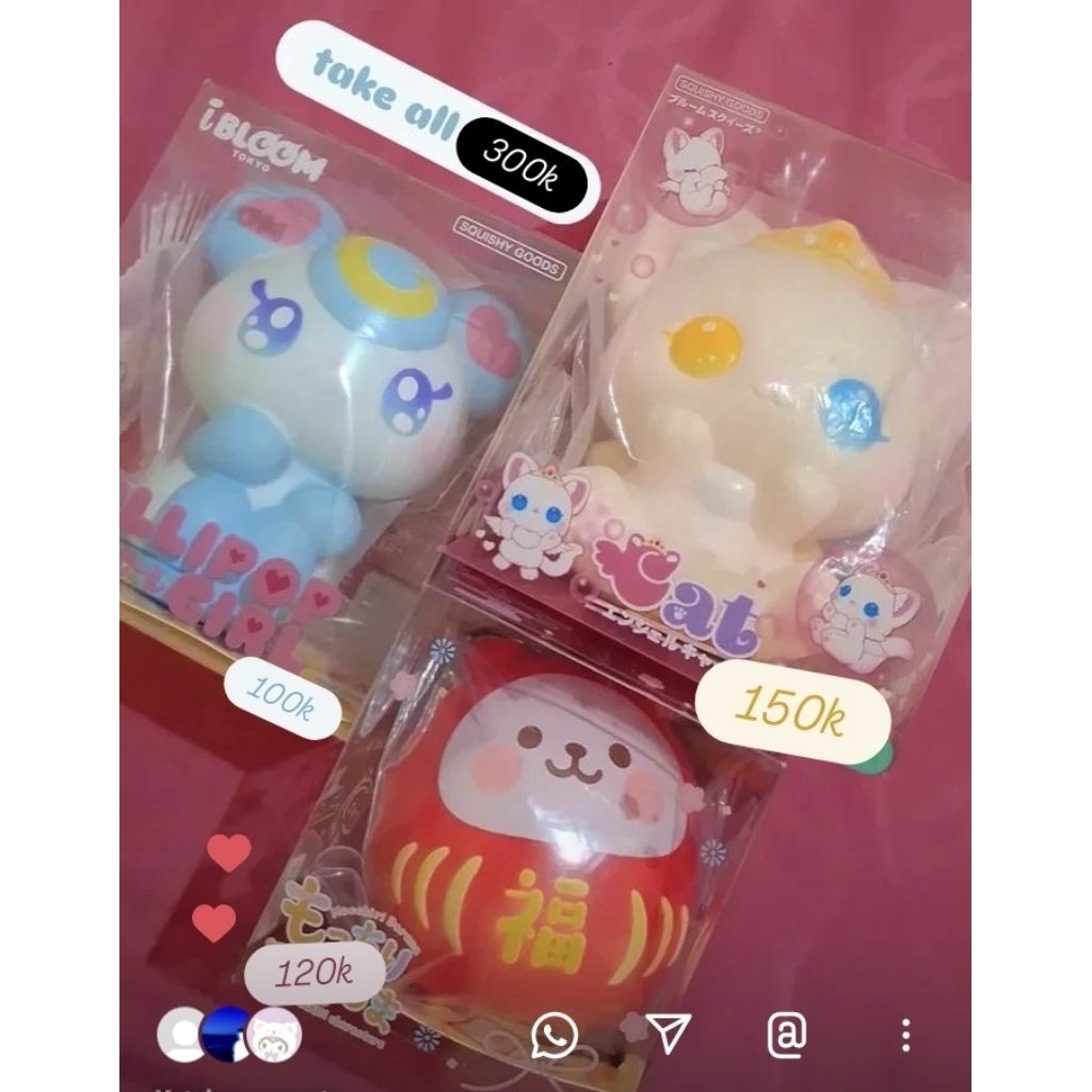 SQUISHY IBLOOM MURAH