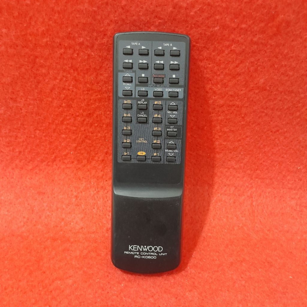 Remote Remot Tape Compo KENWOOD Original Asli . RC - K0600 .