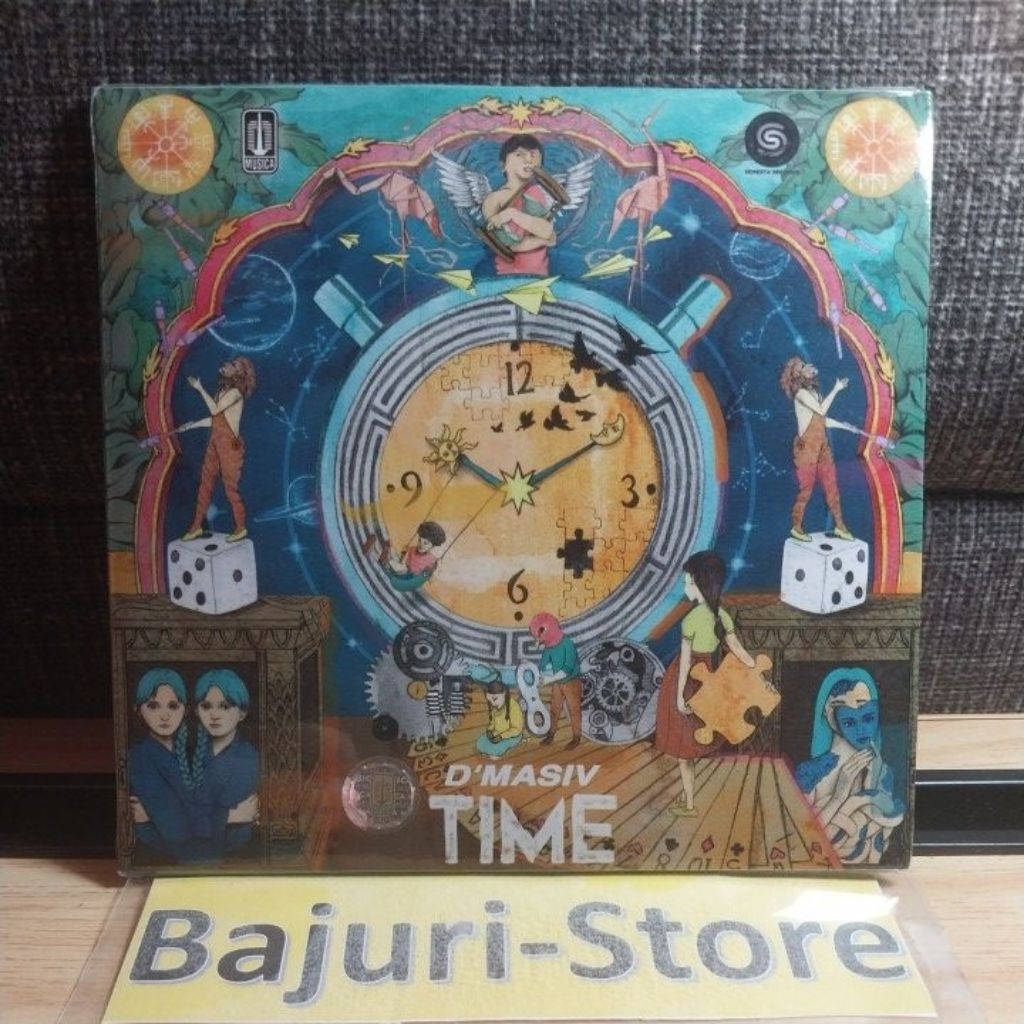 CD "D'Masiv" "D Masiv"/Album "Time"/Segel/Sealed/Original