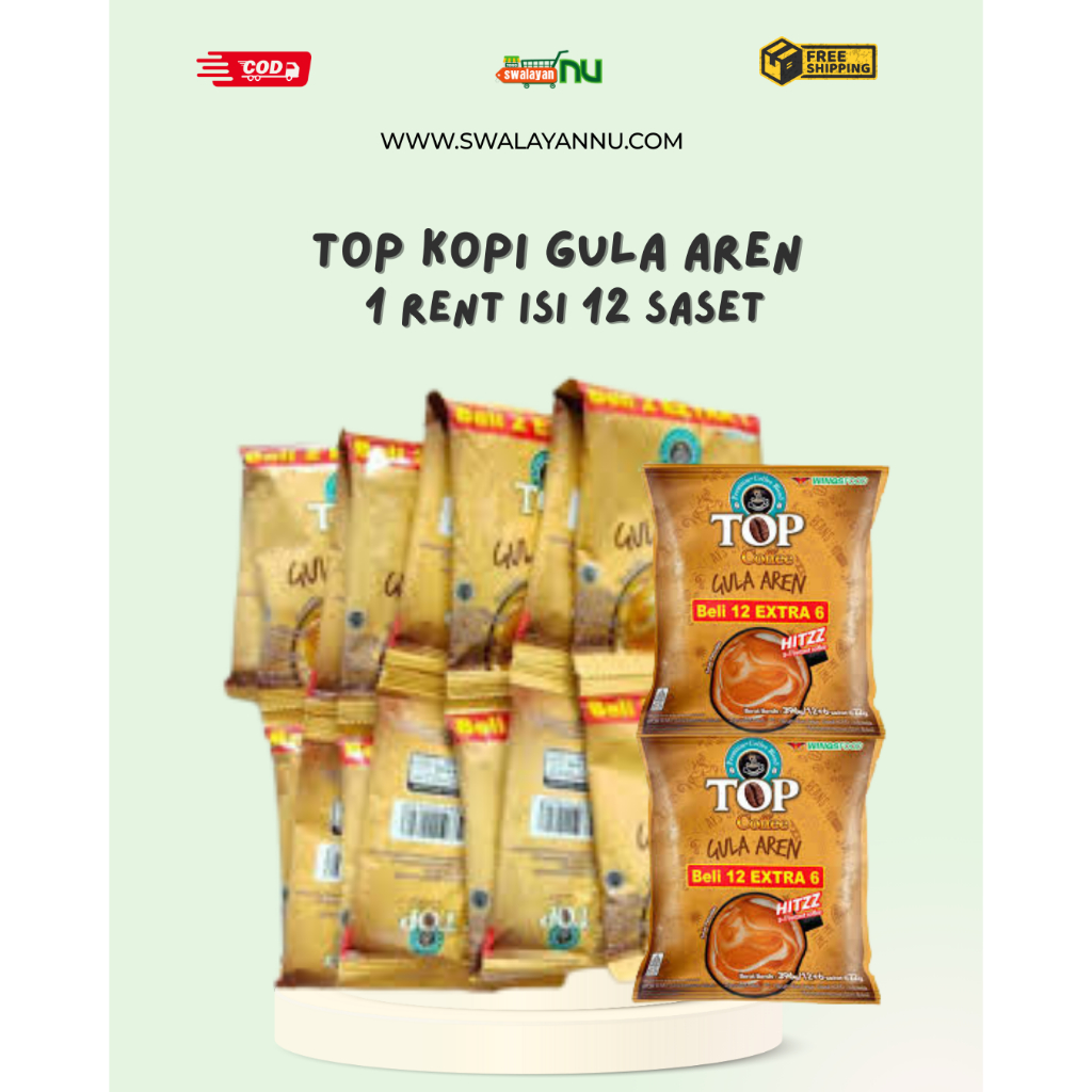 

Top Coffee Kopi Gula Aren 22gr Buy 2 Get 1 Free