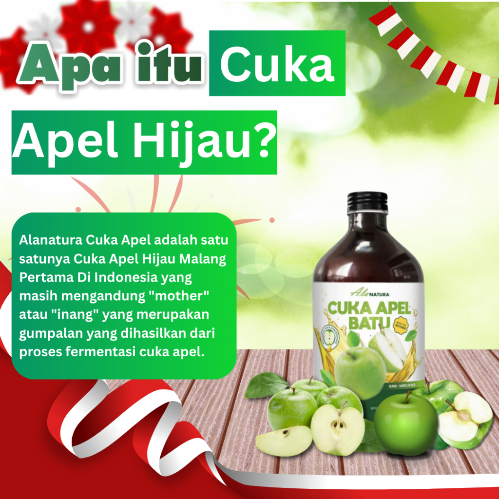 

DOUBLE PACKING CUKA APEL ASLI BATU MALANG WITH MOTHER 500ML / APPLE CIDER VINEGAR WITH MOTHER BANTU DETOKS DAN DIET, KOLESTROL