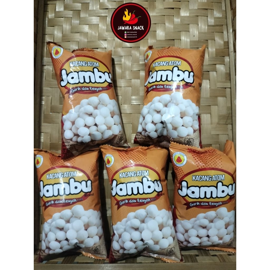 

KACANG ATOM JAMBU (25 GR)|| JAWARA SNACK