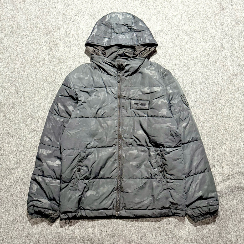 JACKET ALPHA INDUSTRIES CAMO VINTAGE