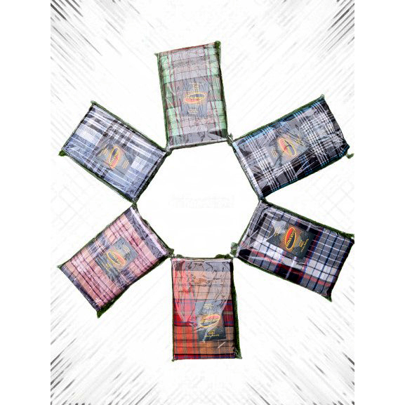 SUPER DEAL Sarung Tenun Gajah Unggul Kemasan Plastik+Cap Motif Dobby/Atlas Laki-laki Dewasa Murah