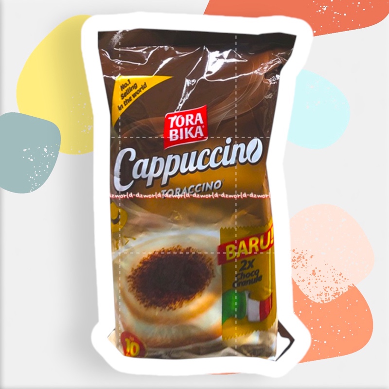 

Torabika Cappuccino Isi 10sachet Kopi Bubuk Instan Tora Bika Capucino Kapucino Kopi Instan Sachet 10pcs