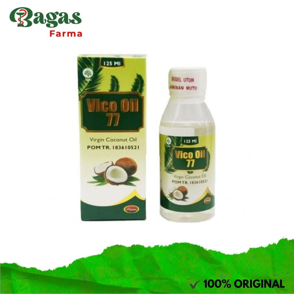 

Vico Oil 77 Virgin Coconut Oil Kharisma 125 ml ORIGINAL || VCO Oil 77 / Vico Oil 77