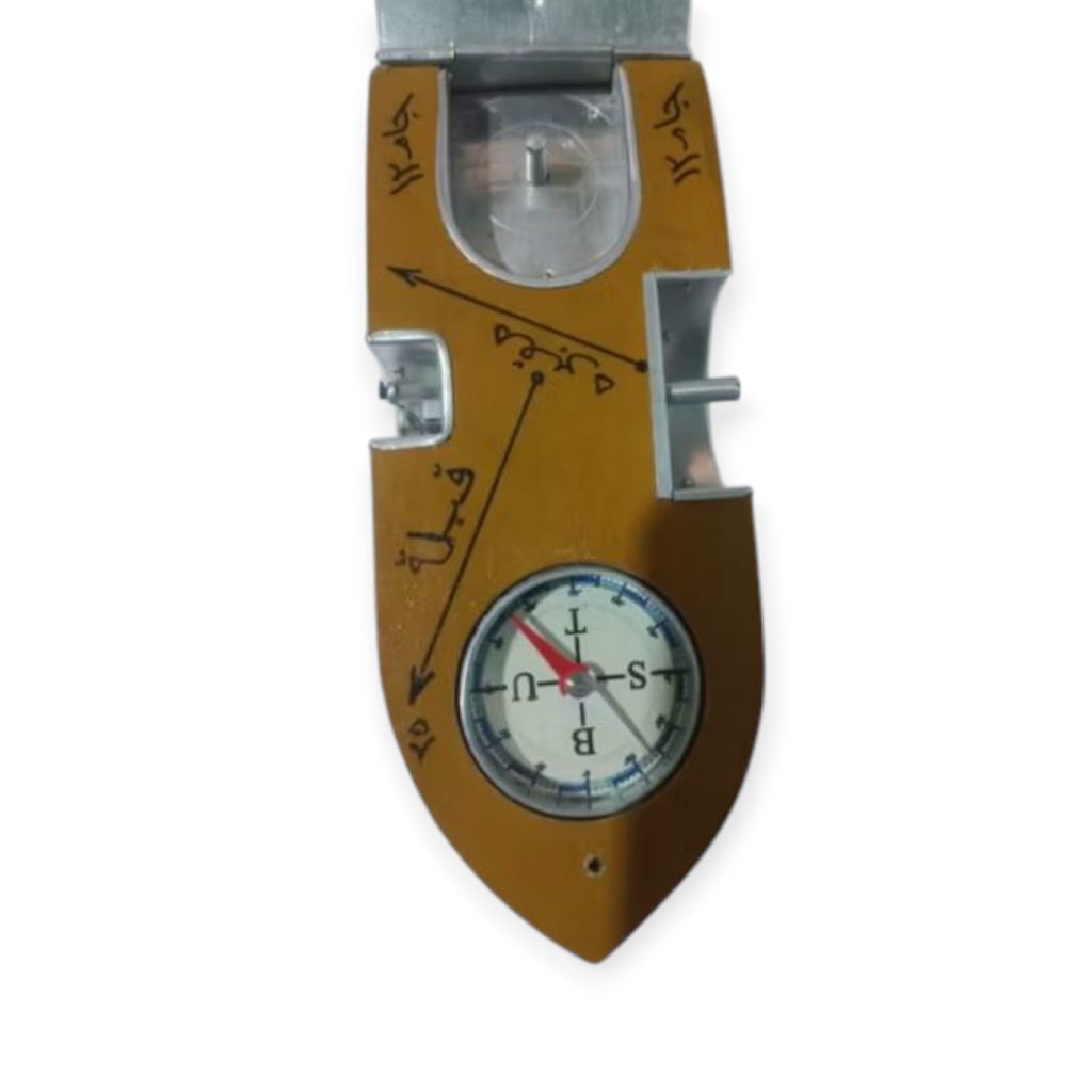 Padom kiblat bentuk perahu dari kayu jati(original dari kubang cianjur)/padom/kompas/arah kiblat sho