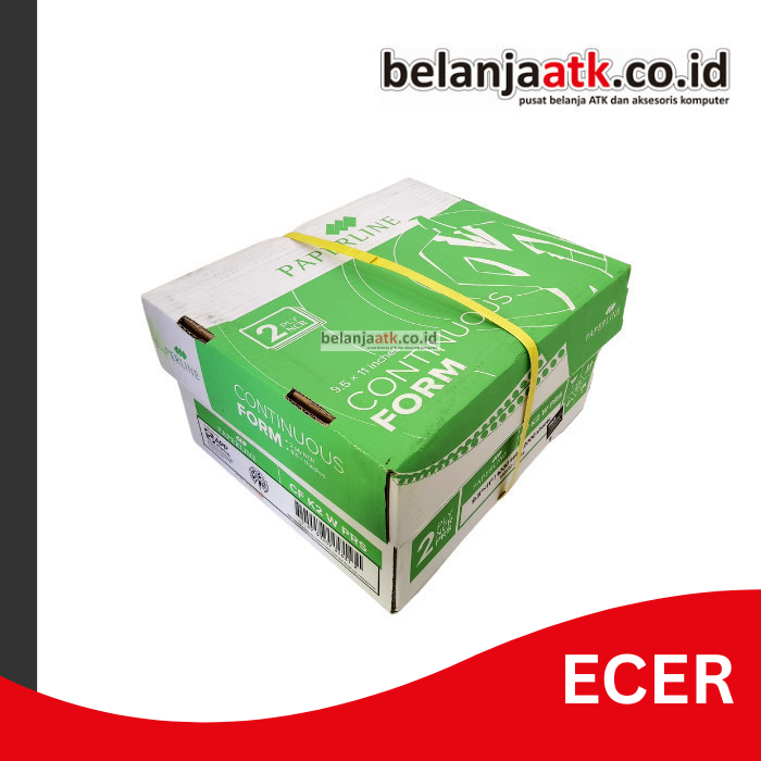 

[PAK] Continuous Form 2 ply bagi 2 (PRS) Paperline 9 ½” x 11” (Inch)