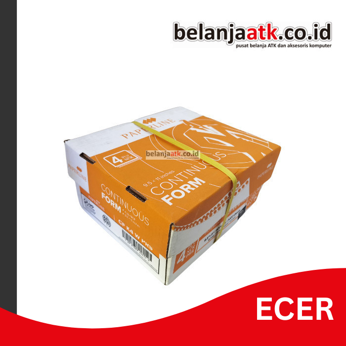 

[PAK] Continuous Form 4 ply bagi 2 (PRS) Paperline 9 ½” x 11” (Inch)