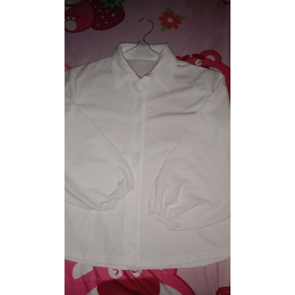 Preloved kemeja/inner dress lengan balon