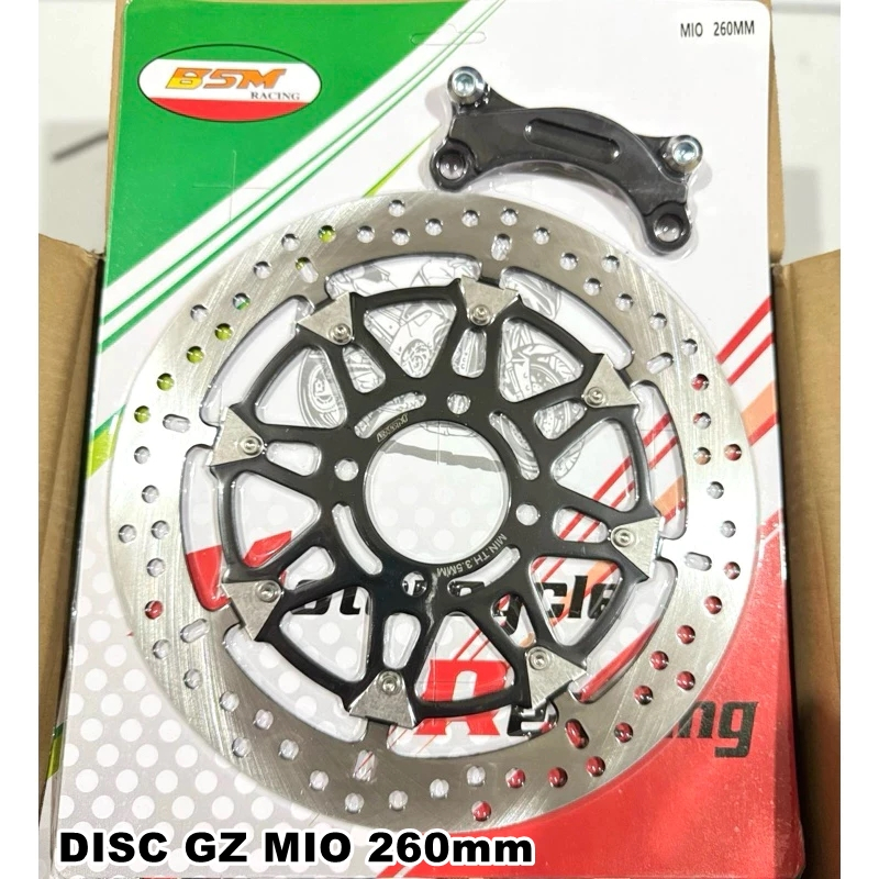 PIRINGAN CAKRAM DISC DEPAN VARIASI 260MM FLOATING VARIASI FREE BREKET PNP ALL MIO-VARIO-BEAT-SCOOPY-