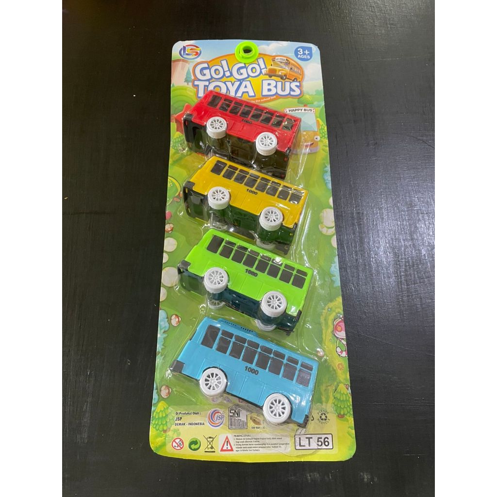Mainan Anak Bus Gogo Bus Gordon Mobil-mobilan Murah (LT55/LT56)