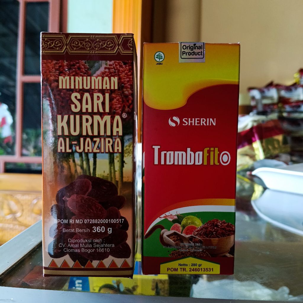 TROMBOSIT | TROMBOFITO | ALJAZIRA | SARI KURMA MADU ANGKAK | Membantu Meningkatkan Trombosit