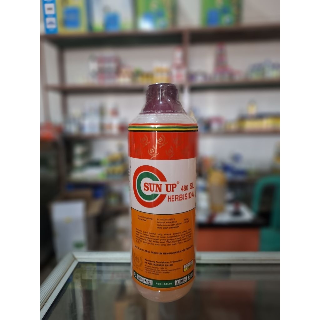 HERBISIDA SUN UP 480 SL KEMASAN 1 LITER....