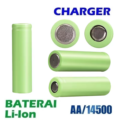 Baterai Senter POLICE / SWAT / Rechargeable Lithium Battery Batere Cas 14500 SX 3.7V Batere Batrei 3