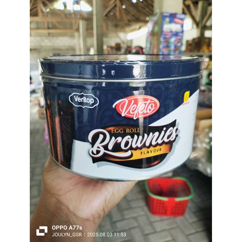 

veveto eggrol brownis