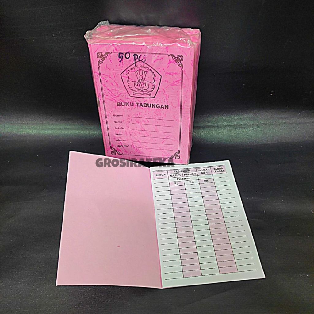 

BUKU TABUNGAN (50 Buku)