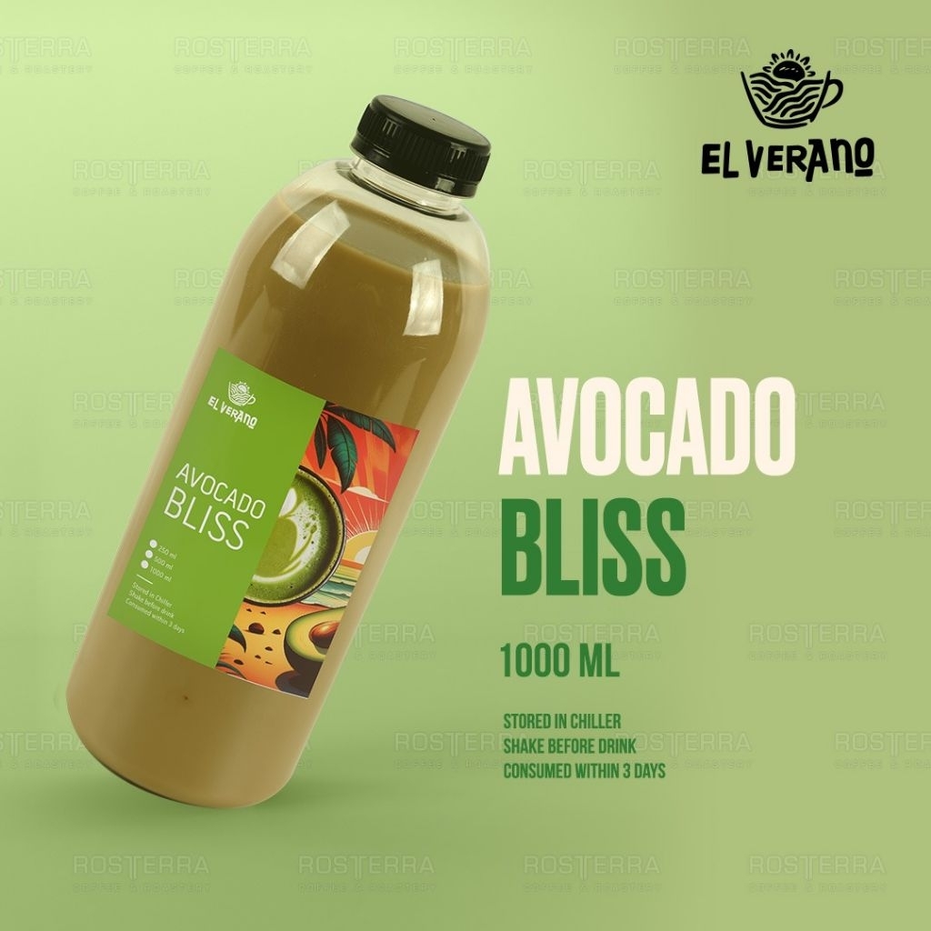 

El Verano Avocado Bliss Botol 1 liter RTD Ready To Drink