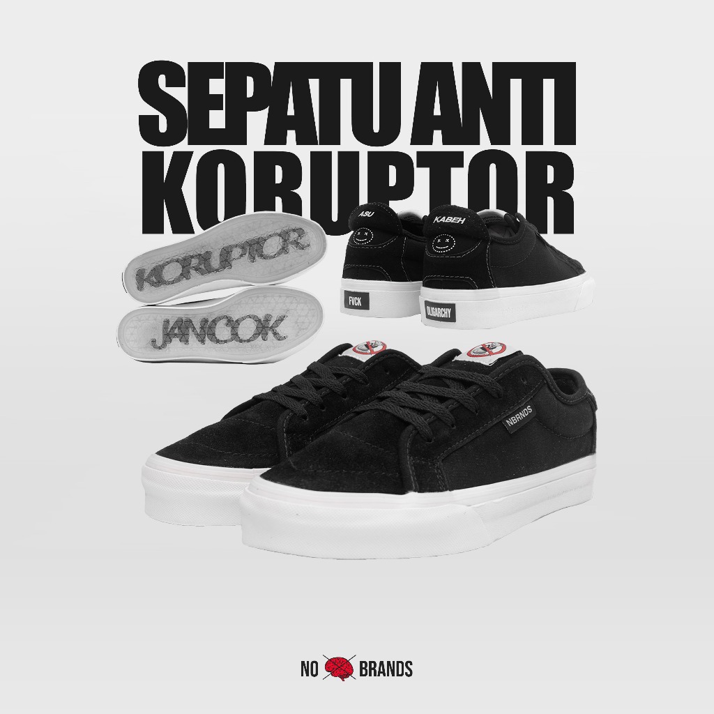 Nobrands Footwear Medulla BW Sepatu Super Nyaman