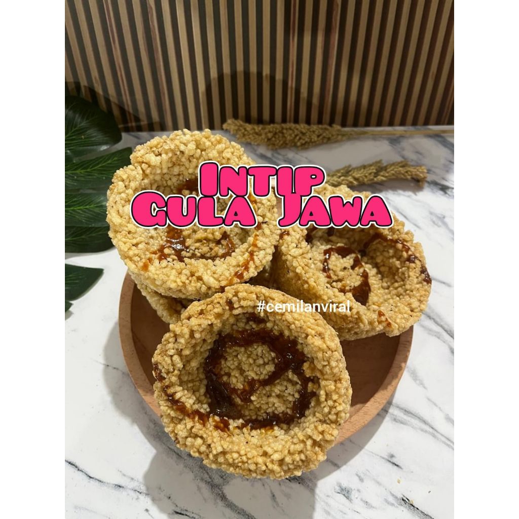 

Cemilan Viral Intip Gula Jawa Renyah Jajan Jadul Snack