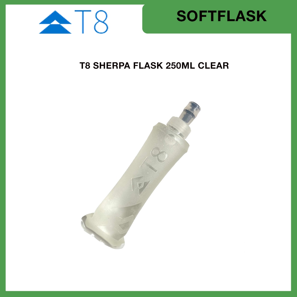 T8 - Sherpa Soft Flask Clear - 250ml