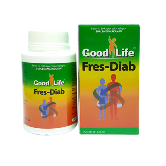 Good Life Fres Diab 30's Kaplet Simex - Vitamin Penderita Diabetes