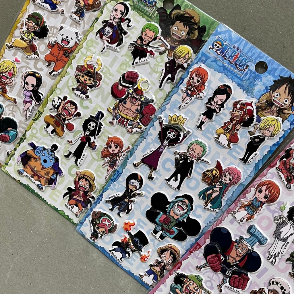 

Stiker Anime One Piece Bajak Laut Luffy