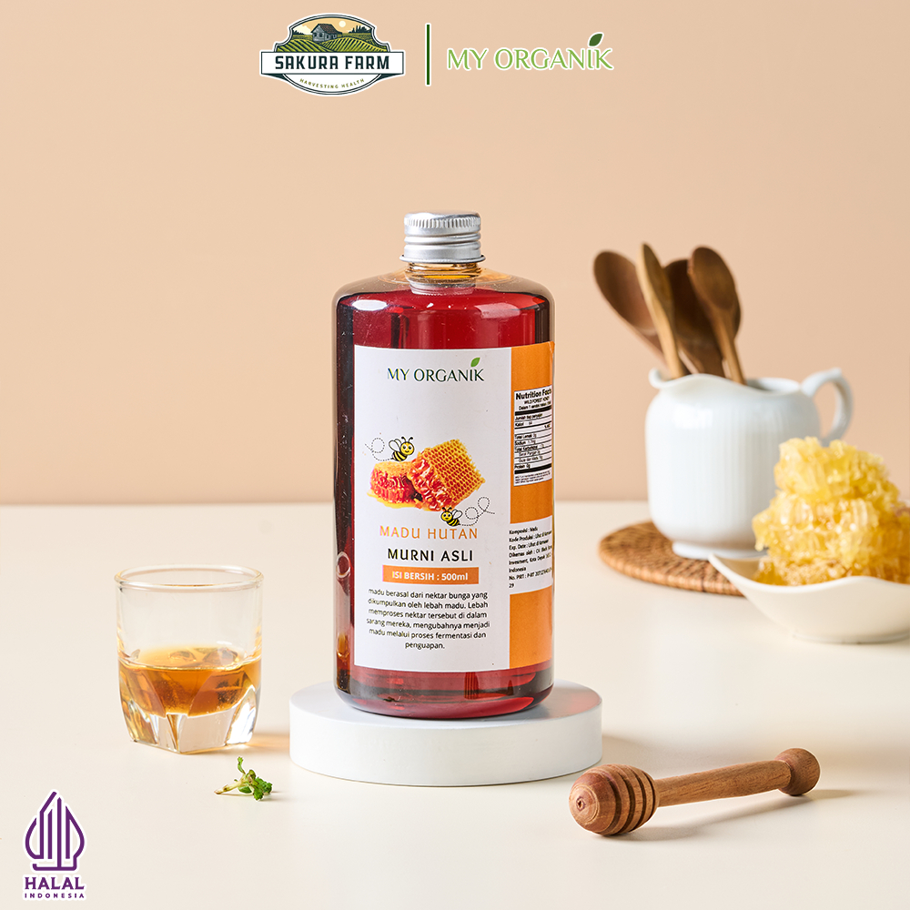 

My Organik 2 in 1 Minyak Kelapa Vco Asli 100% Murni organik Organic extra virgin coconut oil Madu