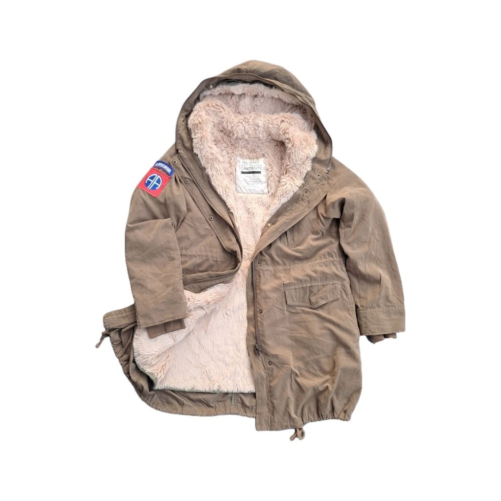 jacket repro military parka m65 fashion us army airborne