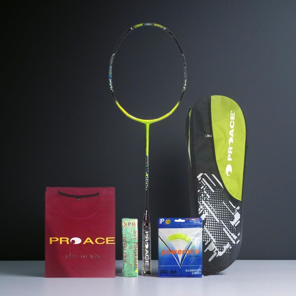 Raket Badminton ProAce SDS 250 Bonus Komplit Raket Pro Ace SDS 250 Original