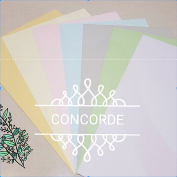 

[50 lembar] Karton A5 / Kertas CONCORDE 210gsm ukuran A5