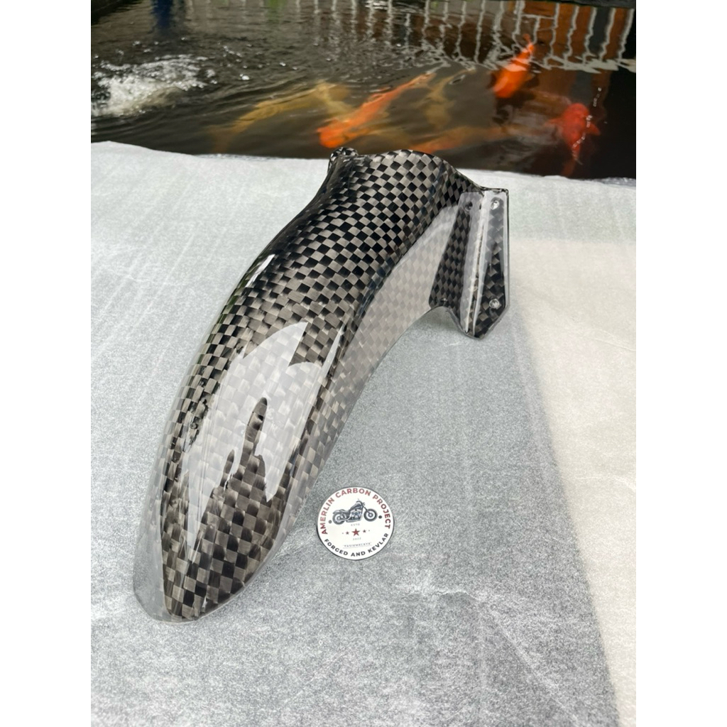 Spakbor kolong yamaha 125z karbon forged | slebor kolong 125z | spakbor kolong y125z carbon forged