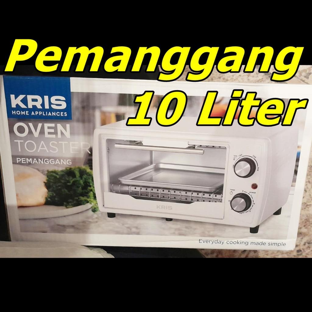Kris 10 Liter Oven Toaster Pemanggang 350 Watt