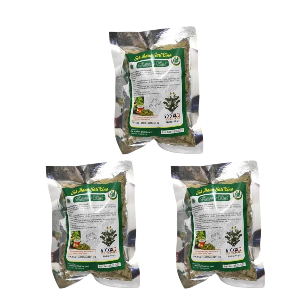 

3 PCS Teh Daun Jati Cina Kencono Sari – Herbal Pelangsing Alami