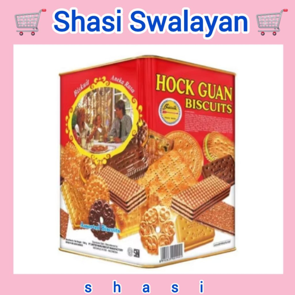 

UBM HOCK GUAN Biscuits 1350 Gram - Biskuit Kaleng Besar