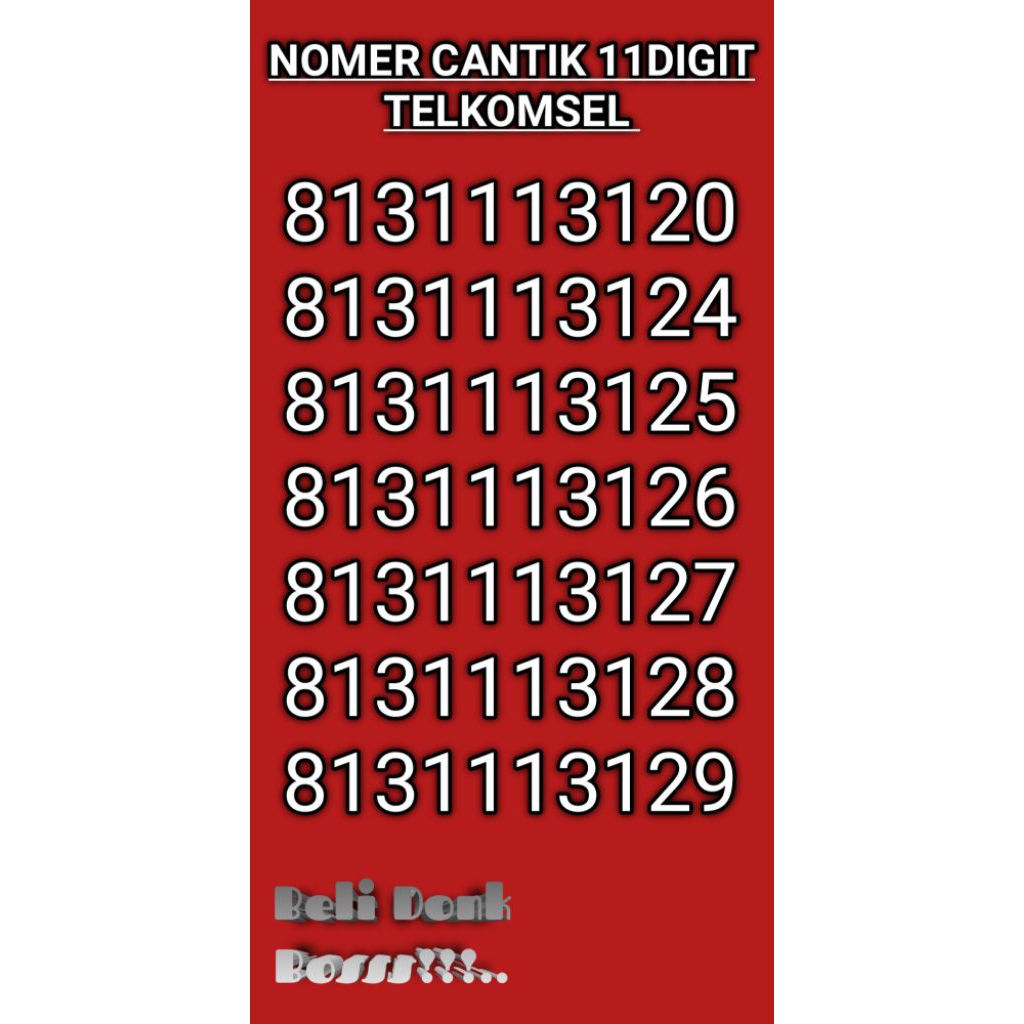 NocanSimpati11digit