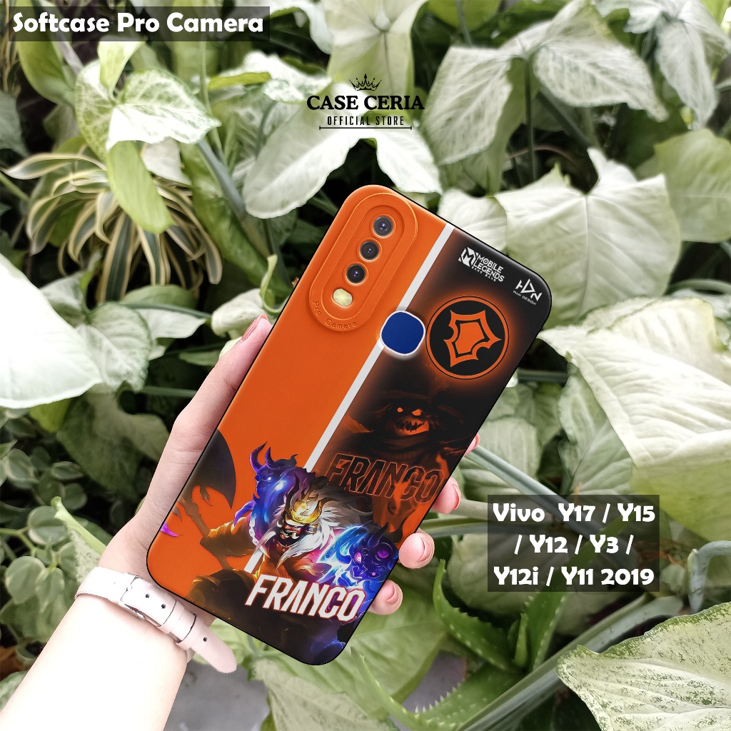 Case For Vivo  Y17 / Y15 / Y12 / Y3 / Y12i / Y11 2019 – Casing Motif Game ML - Softcase Pro Camera