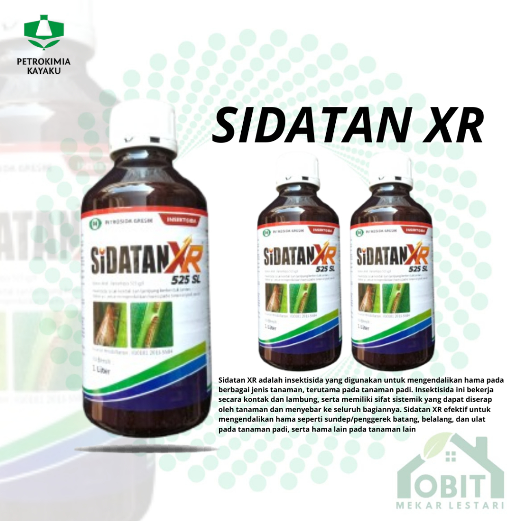 SIDATAN XR KEMASAN 200ML525SL / Obat Insektisida Sidatan XR 525SL ORIGINAL KEMASAN PABRIK