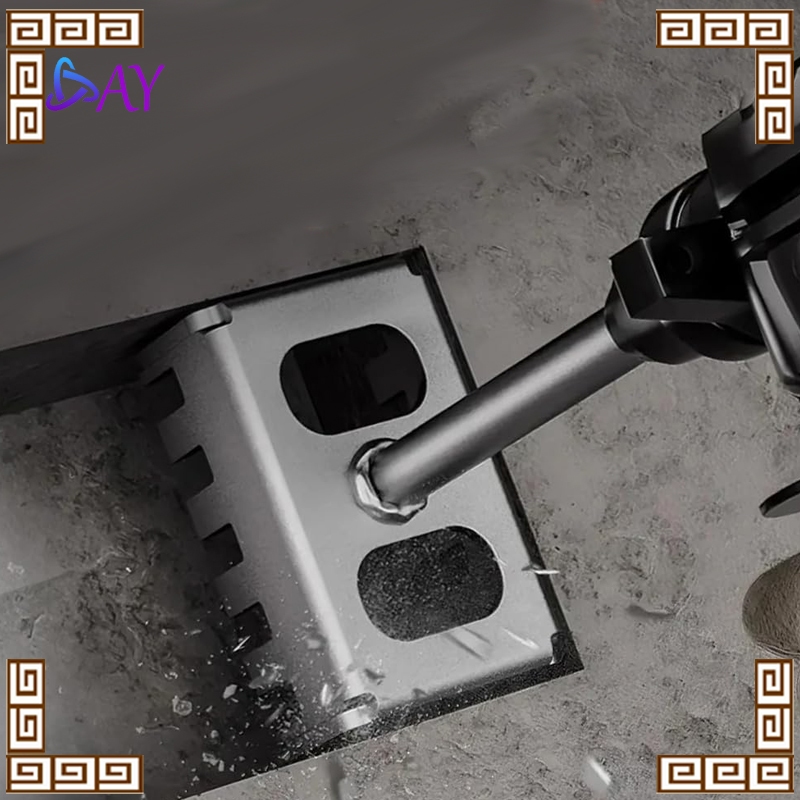 

86 Type Square Hole Puncher Stainless Steel Electrician Slotter for Hammer Drill Quick Punch Tool