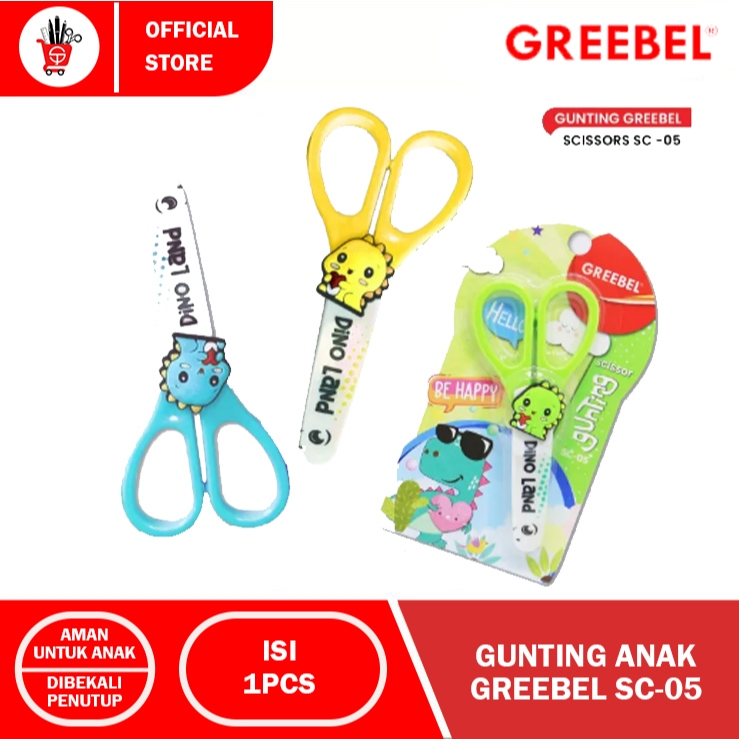 

SCISSORS | GUNTING ANAK GREEBEL SC-05 (1PCS)