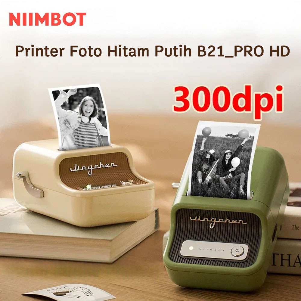 

NIIMBOT B21 Pro Printer Foto – Printer Label HD Bluetooth dengan Resolusi 300dpi