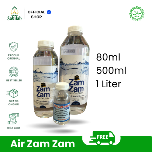 

Air Zamzam Kemasan 50ml - 1 Liter